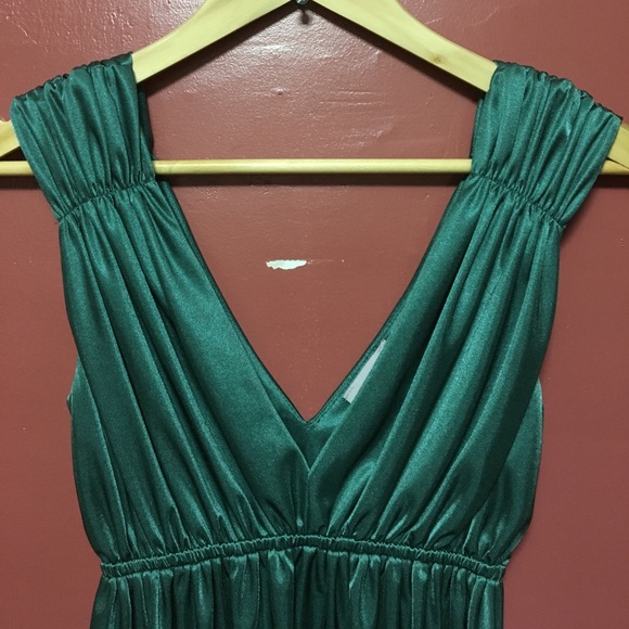 Green Cocktail Dress - Picture 2 of 3